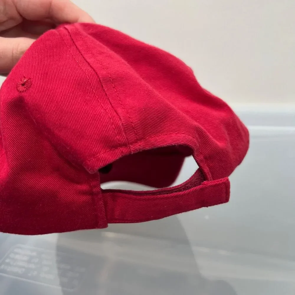 Indiana‎ Hoosiers Hat Mens Adjustable Red Strap Baseball Cap NCAA College Team